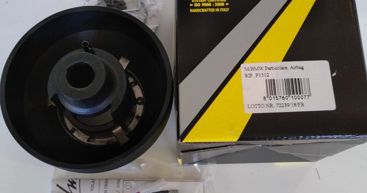 Luisi steering wheel boss hub BMW serie 1 E82 116 118 120 123 130